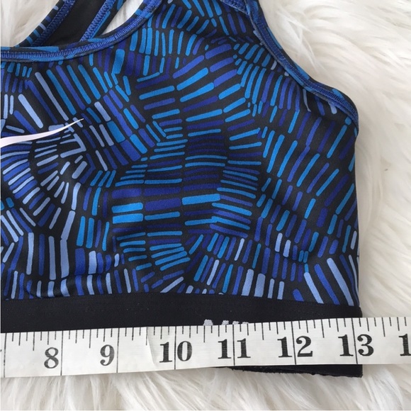 Nike Pro Classic Sports Bra.    Blue/Black
Size Medium - Picture 5 of 5